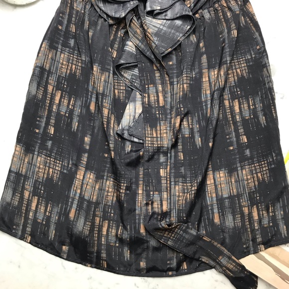 Hello Miss Printed Strappless Ruffle Short Dress - Picture 5 of 7